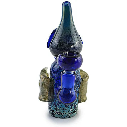 Owl Glass Water Pipe (6")