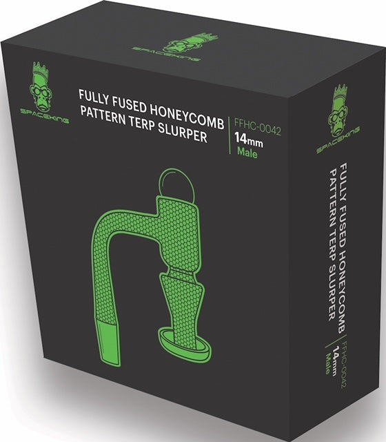 Space King Fully Fused Honeycomb Pattern Terp Slurper - view 4 | BDDbrands