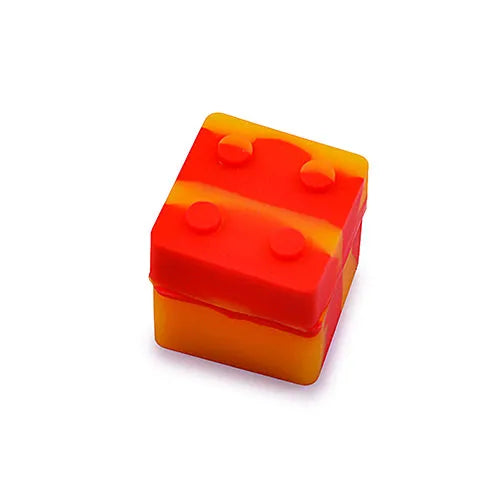 Silicone Container - Dice Brick