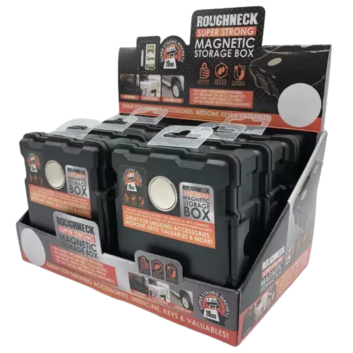 Magnetic Storage Box - 6 Pieces Per Retail Ready Display 21774 ROUGHNECK