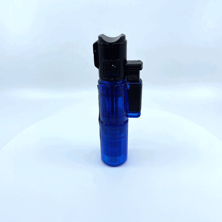 Triple Torch Stick Lighter with LED Light - 12 Pieces Per Retail Ready Display 21802 TORCH BLUE