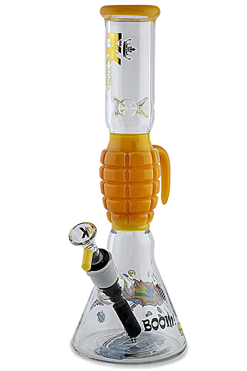 MK Glass Grenade Water Pipe