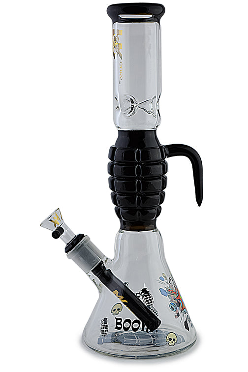 MK Glass Grenade Water Pipe