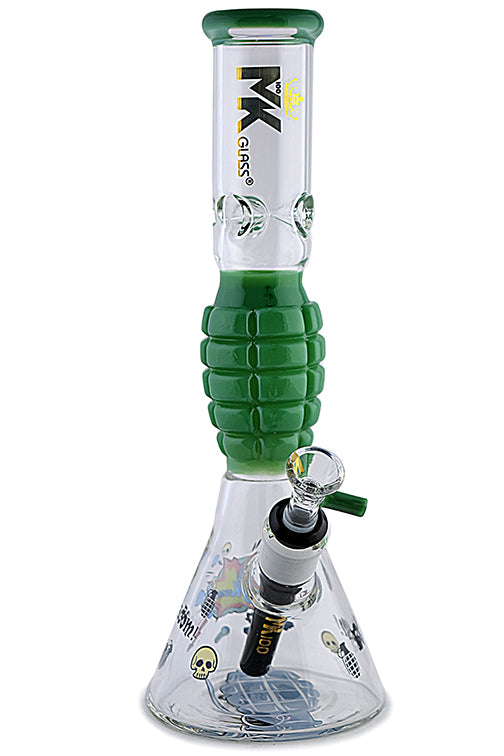 MK Glass Grenade Water Pipe