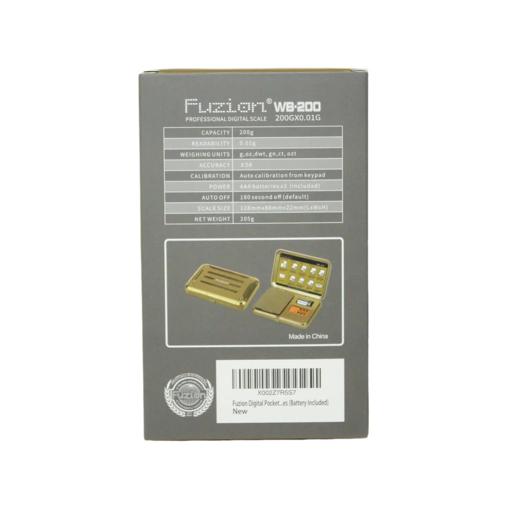 Fuzion Scales - WB-200 (0.01)