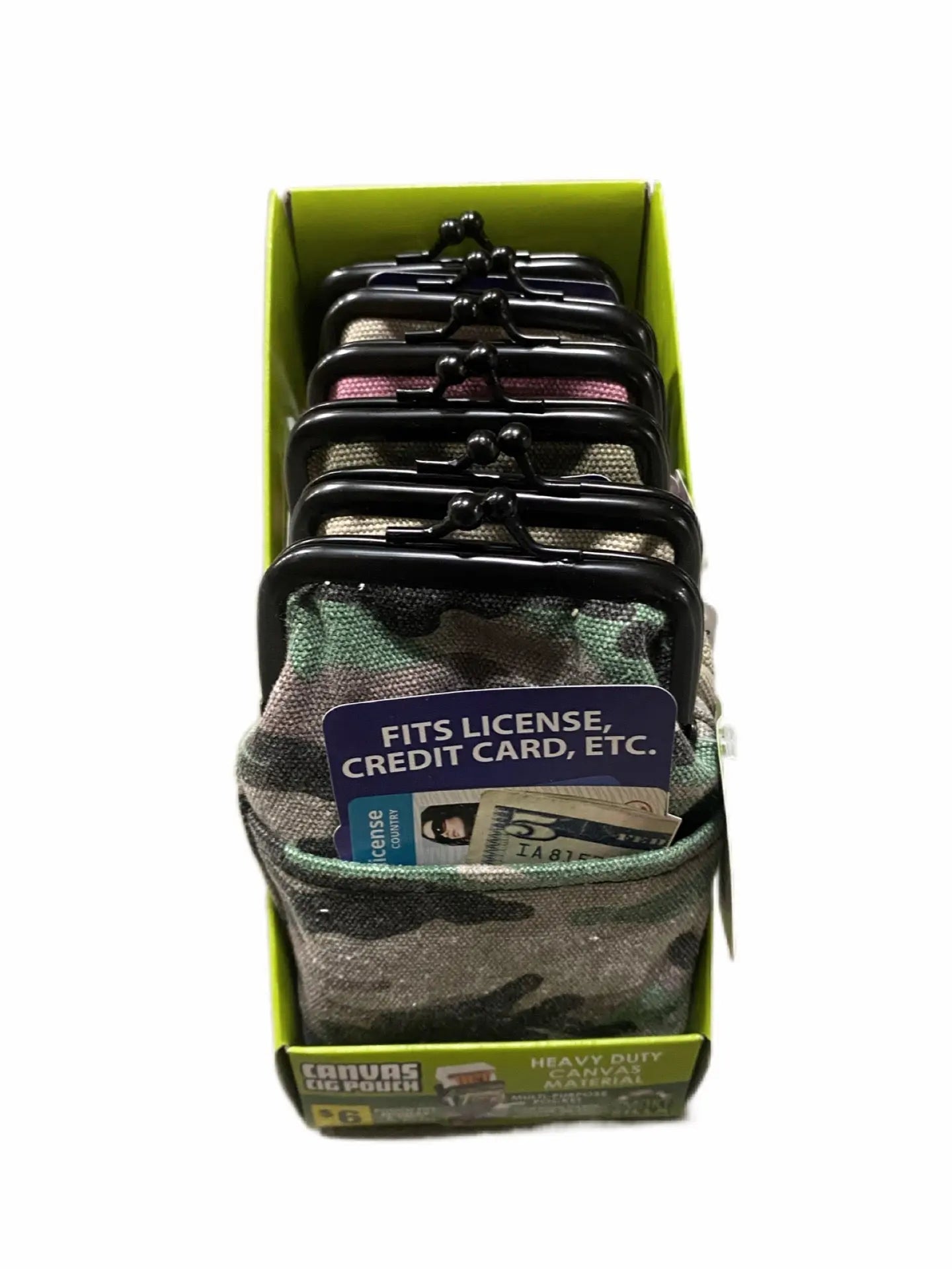 Canvas Cigarette Pouch - 6 Pieces Per Retail Ready Display 41345 SMOKEZILLA