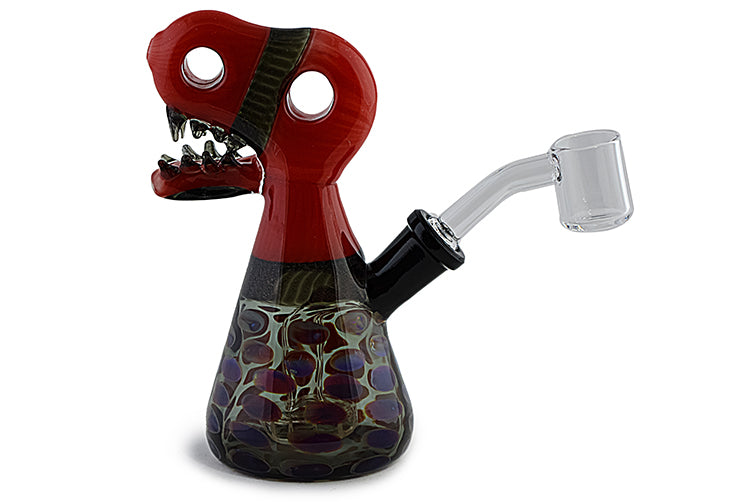 Dino Head Dichro Glass Rig