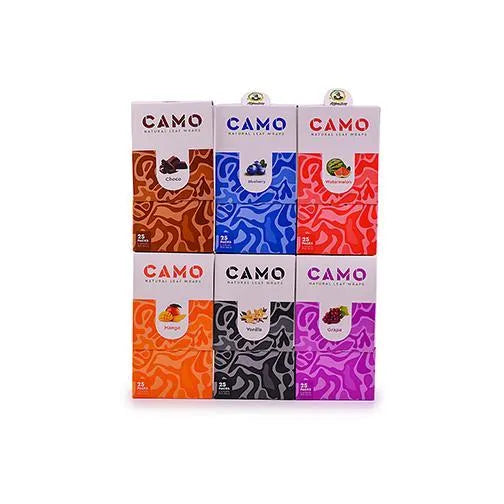CAMO self-rolling wraps (Case of 50)