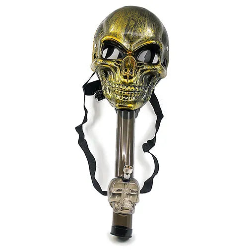 Transform your vaping look with the Underground Gas Mask - Skull Face