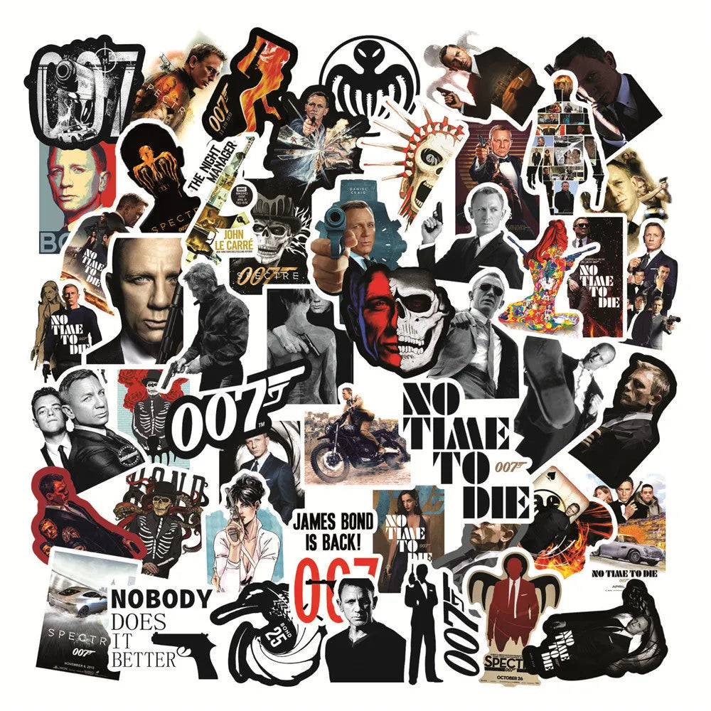 Daniel Craig Sticker (pack of 50)