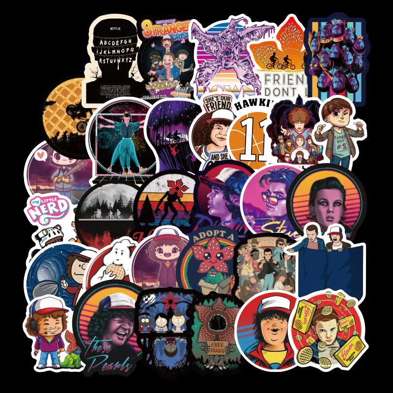 Stranger Things Stickers (pack of 50)