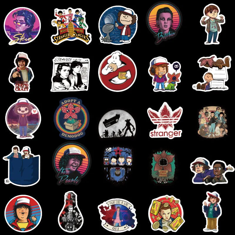 Stranger Things Stickers (pack of 50)