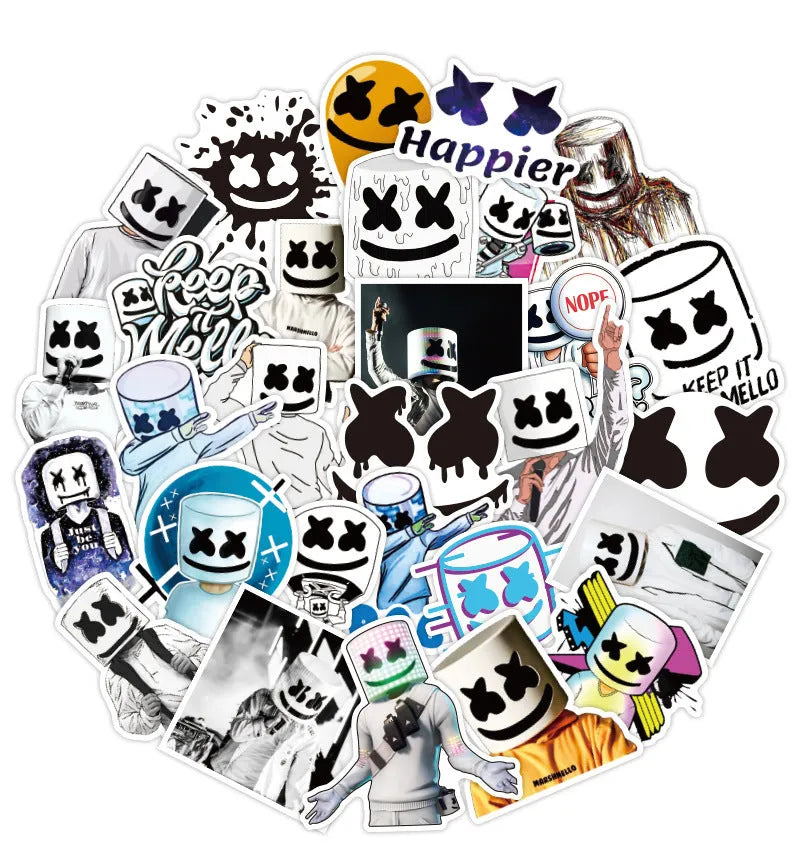 Marshmello Sticker (pack of 50)
