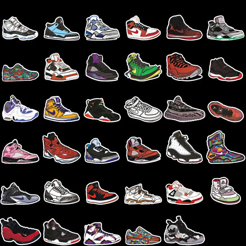 Nike Sneakers Stickers(pack of 100)