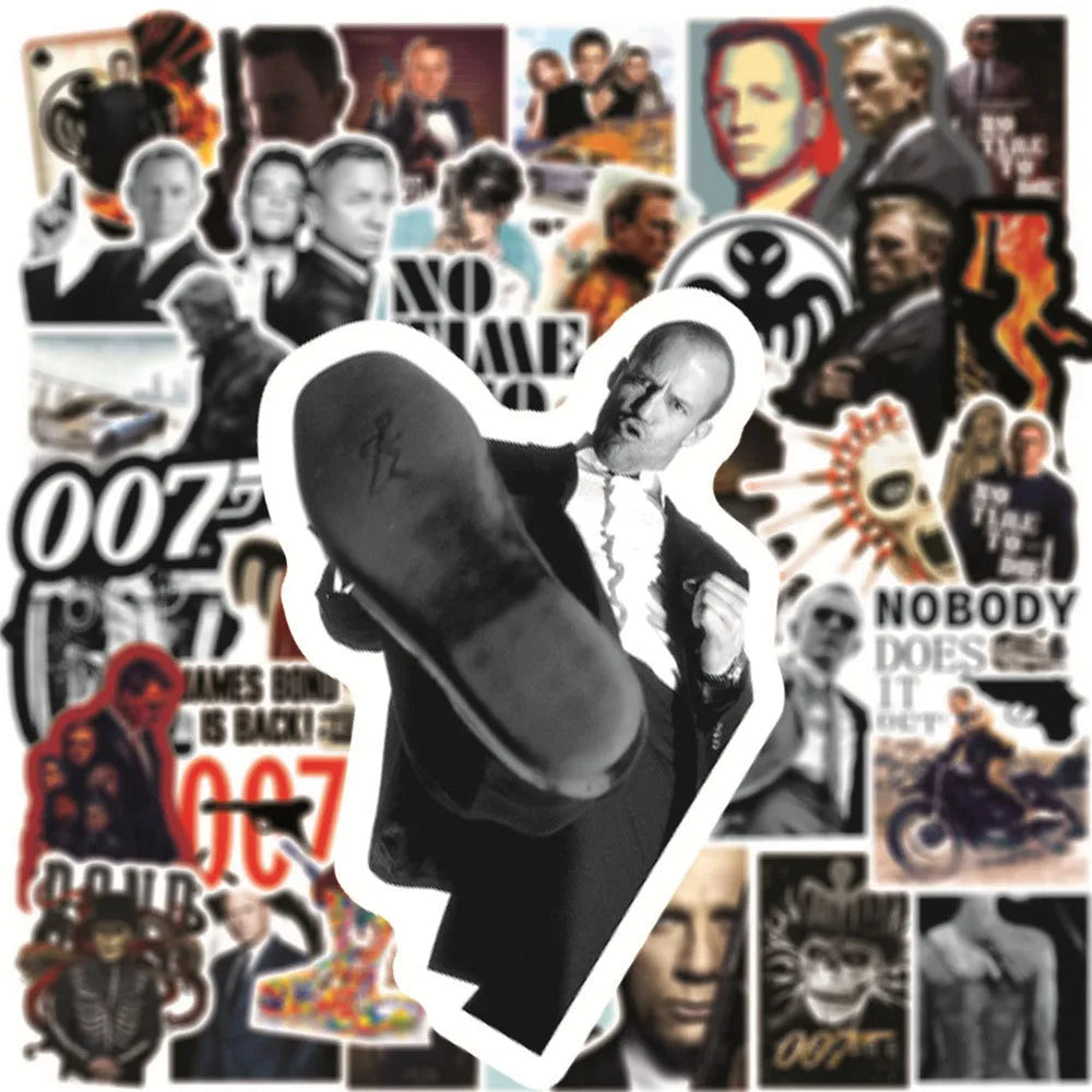 Daniel Craig Stickers (pack of 50)