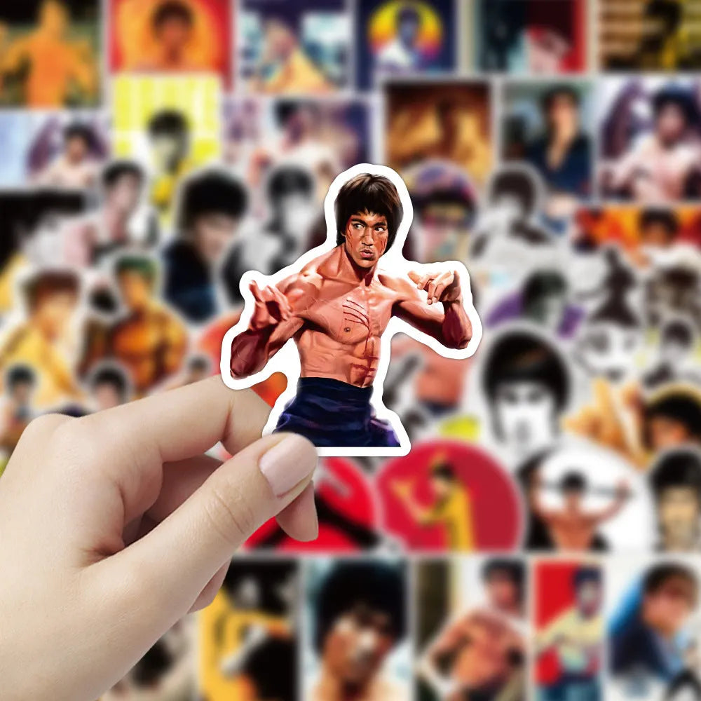 Bruce Lee Sticker (pack of 50)