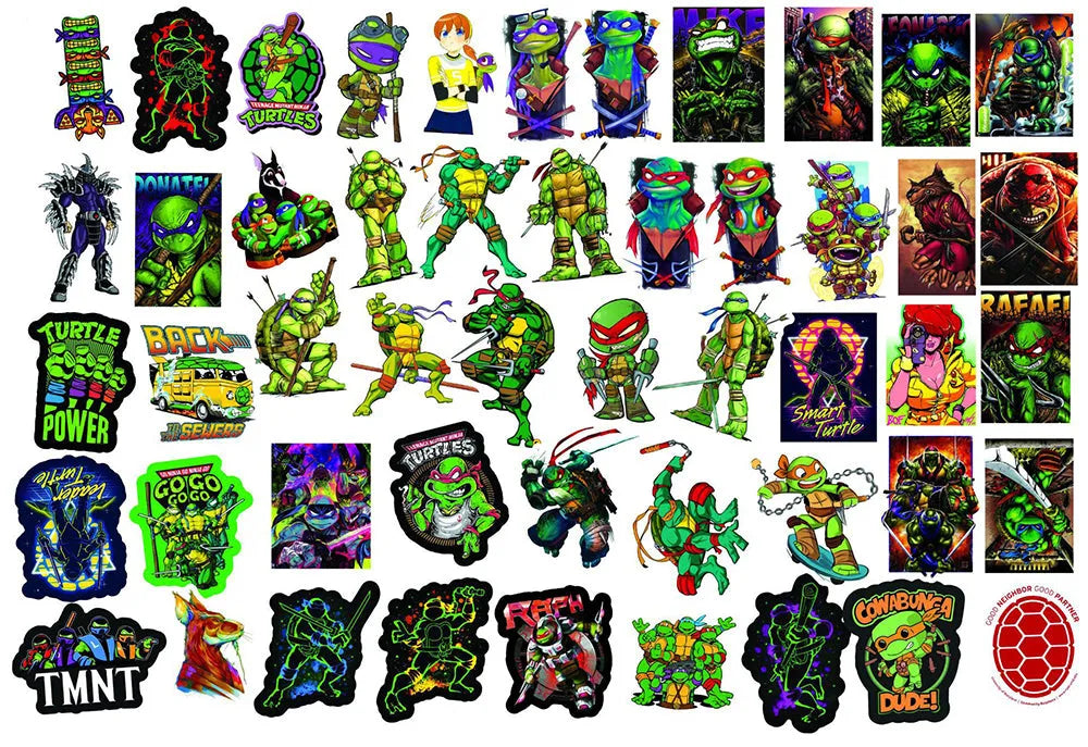 TMNT Stickers (pack of 50)