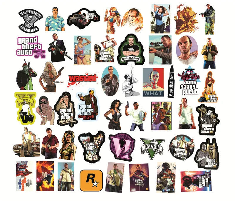 GTA Sticker (pack of 50)