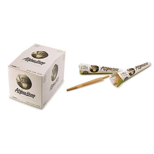 Always Have A Perfect J On Hand With Afghan Hemp - Cone Display (Two Sizes)