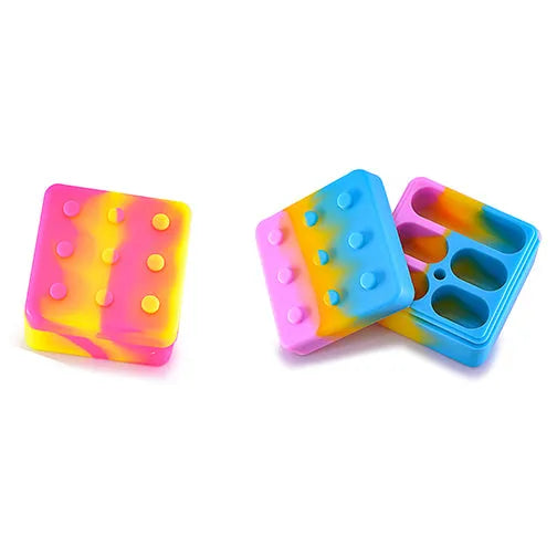 Silicone Container- Square Brick