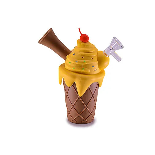 Silicone Water Pipe- Ice Cream Sundae