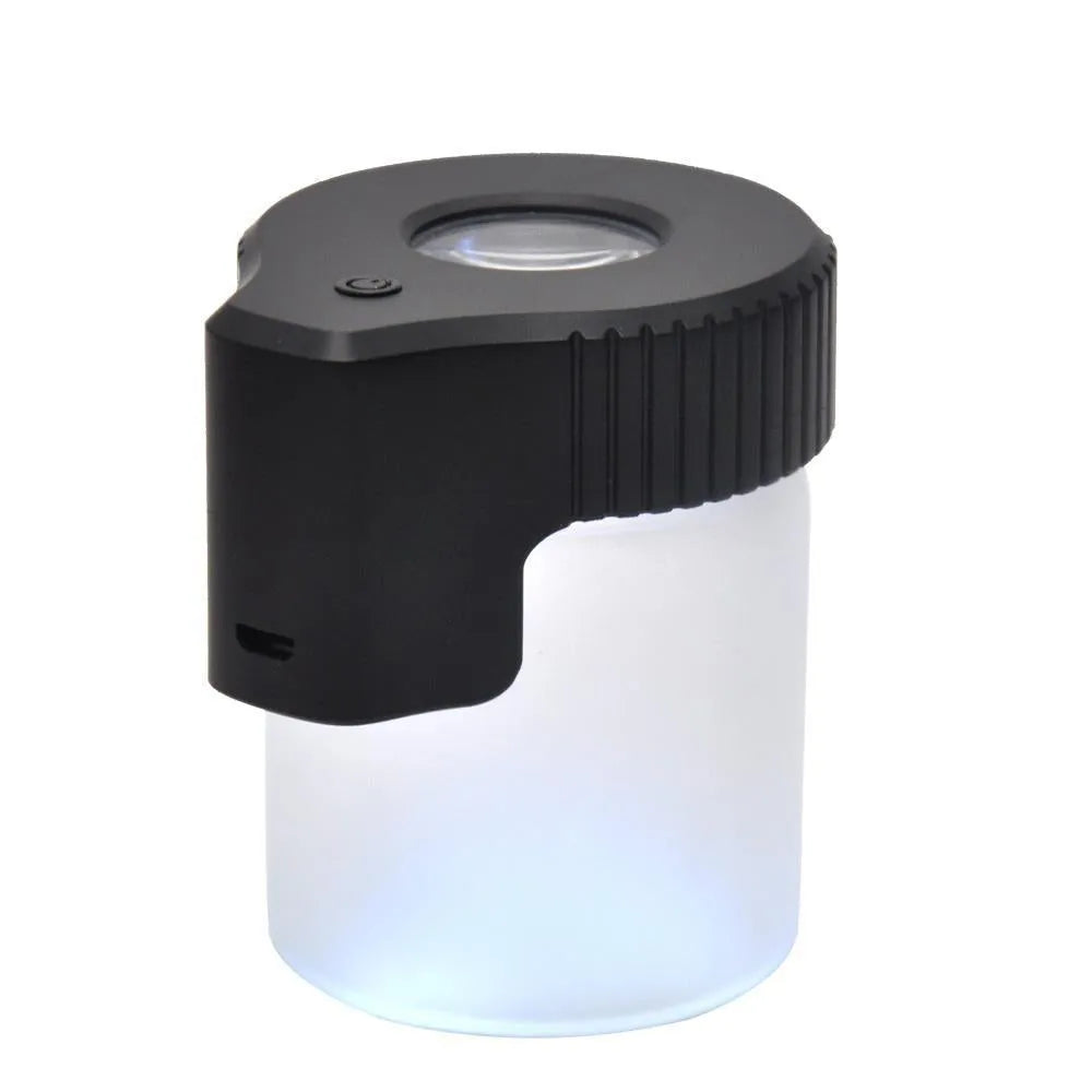 Mag Jar - Magnifying Glass Jar with LED
