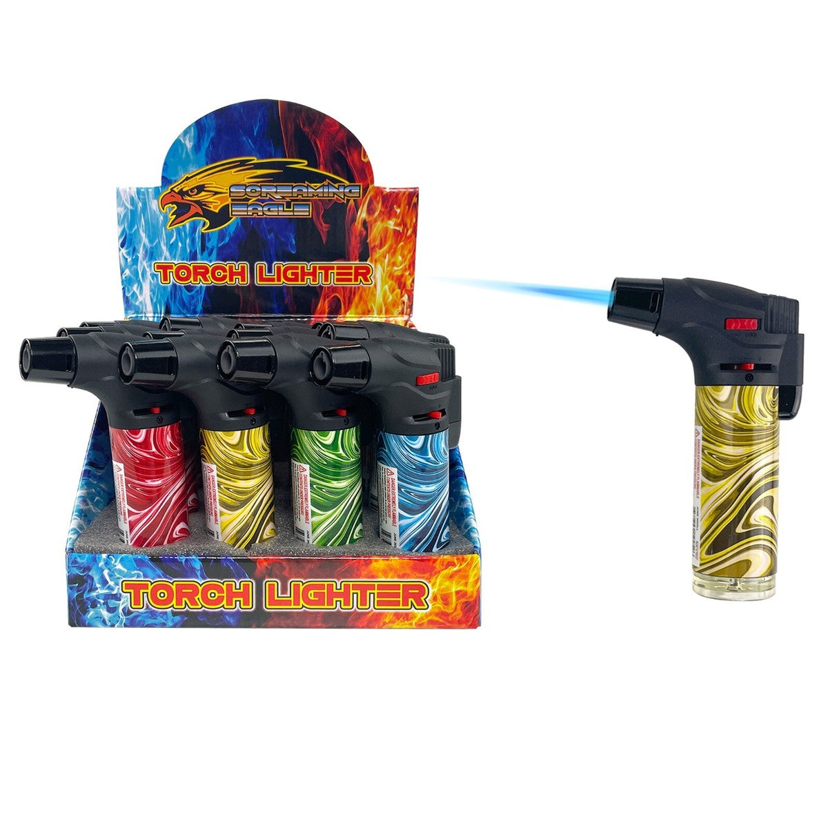 Screaming Eagle Torch - Waves (12pcs)