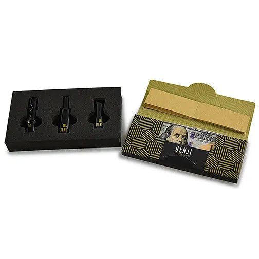 Benji - Glass Filter Tips (Display of 10)