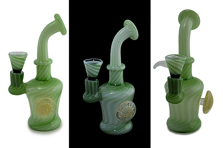 Slime Marble Water Pipe (6")