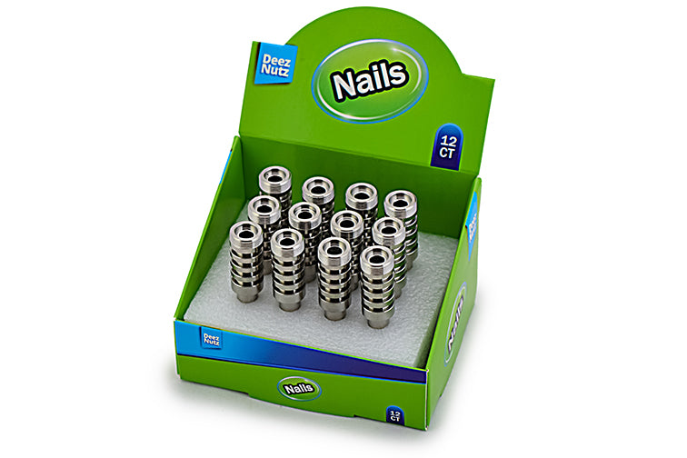 Deez Nutz 18mm Titanium Nails (12 pcs)