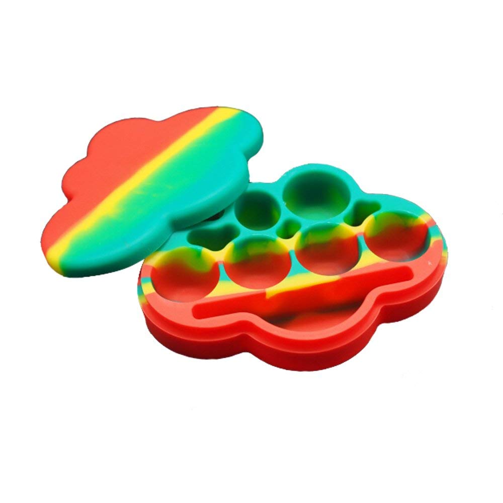Silicone Container - Large Cloud