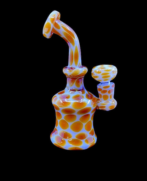 Mini Water Pipe - Leopard (7")