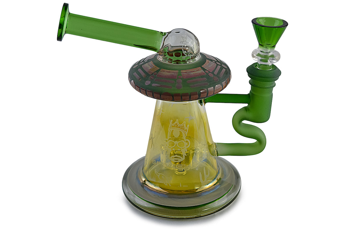 Space King Glass - 'Space Invasion' UFO Bong