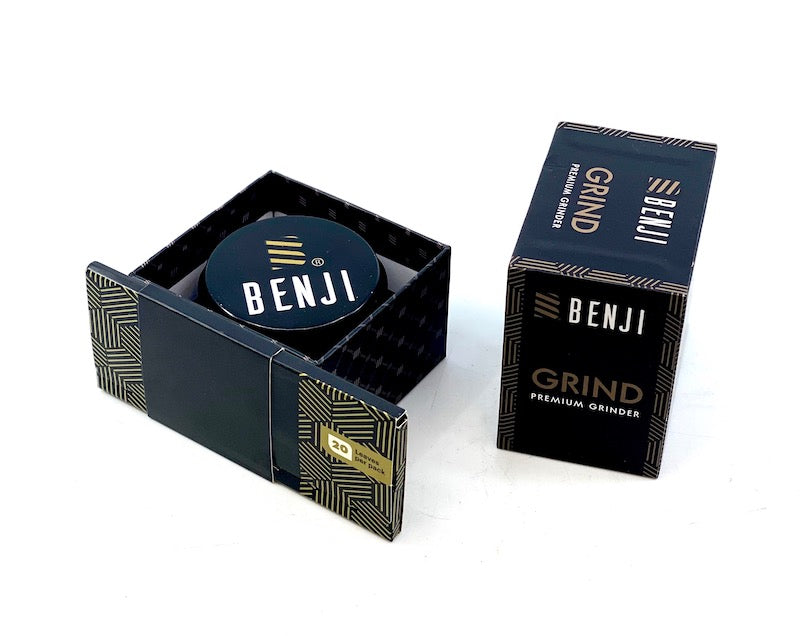 Benji - GRIND - Aluminum Grinder + Booklet