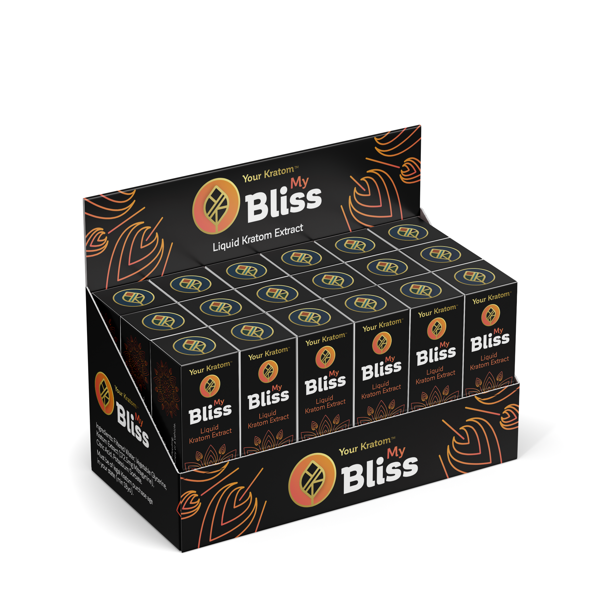 MyBliss Kratom Shot – 18x 15ml Bottles