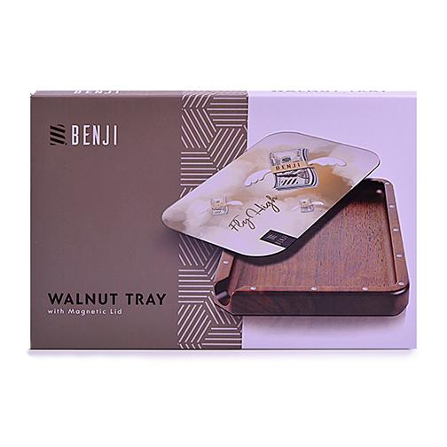 Benji - Walnut Tray w/ Magnetic Lid Kit (Case of 50)