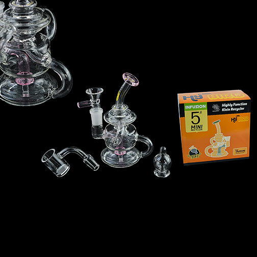 HyBird Mini Rig Water Pipe Kit (5")