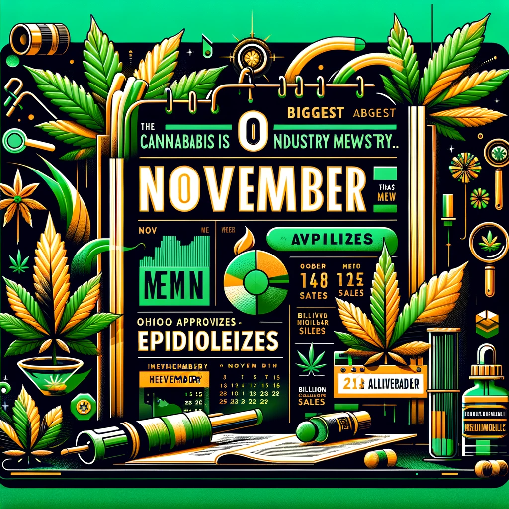 The 10 Biggest Cannabis News You Missed from November 2023