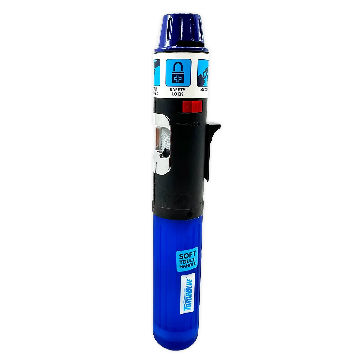 Torch Stick Lighter with Bottle Opener  - 12 Pieces Per Retail Ready Display 22226 TORCH BLUE