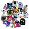 Astronaut-themed Sticker Pack of 50