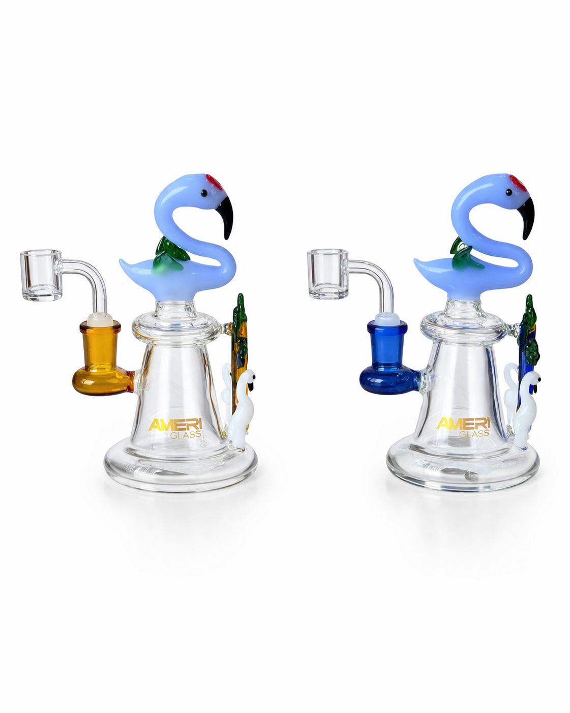 7” mini  Amiri glass water pipe, BDD Wholesale