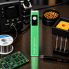 FLAT 2.0 Plus Precision Power Controller – USB-C Variable Voltage Device with OLED Display for 510-Threaded Ceramic Tips – Ceramic Tip Sold Separately