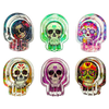 Glass Ashtray in Skull Shaped Design - 6 Pieces Per Retail Ready Wholesale Display 20120 SMOKEZILLA