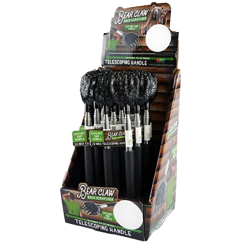 Bear Claw Back Scratcher 12 Pieces Per Retail Ready Display 21765 KIPP BROTHERS