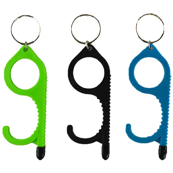 Plastic Germ Free Key Ring 24 Pieces Per Retail Ready Display 21875 NOVELTY INC