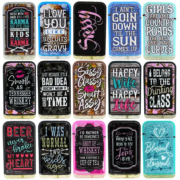 Country Girl Dual Torch Lighter - 15 Pieces Per Retail Ready Display 21909 SMOKEZILLA