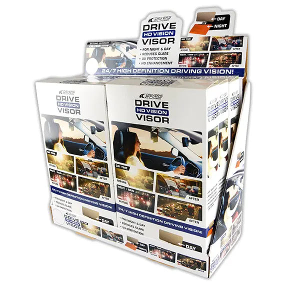 Driver Visor - 6 Pieces Per Retail Ready Display 22333 DRIVER'S EDGE