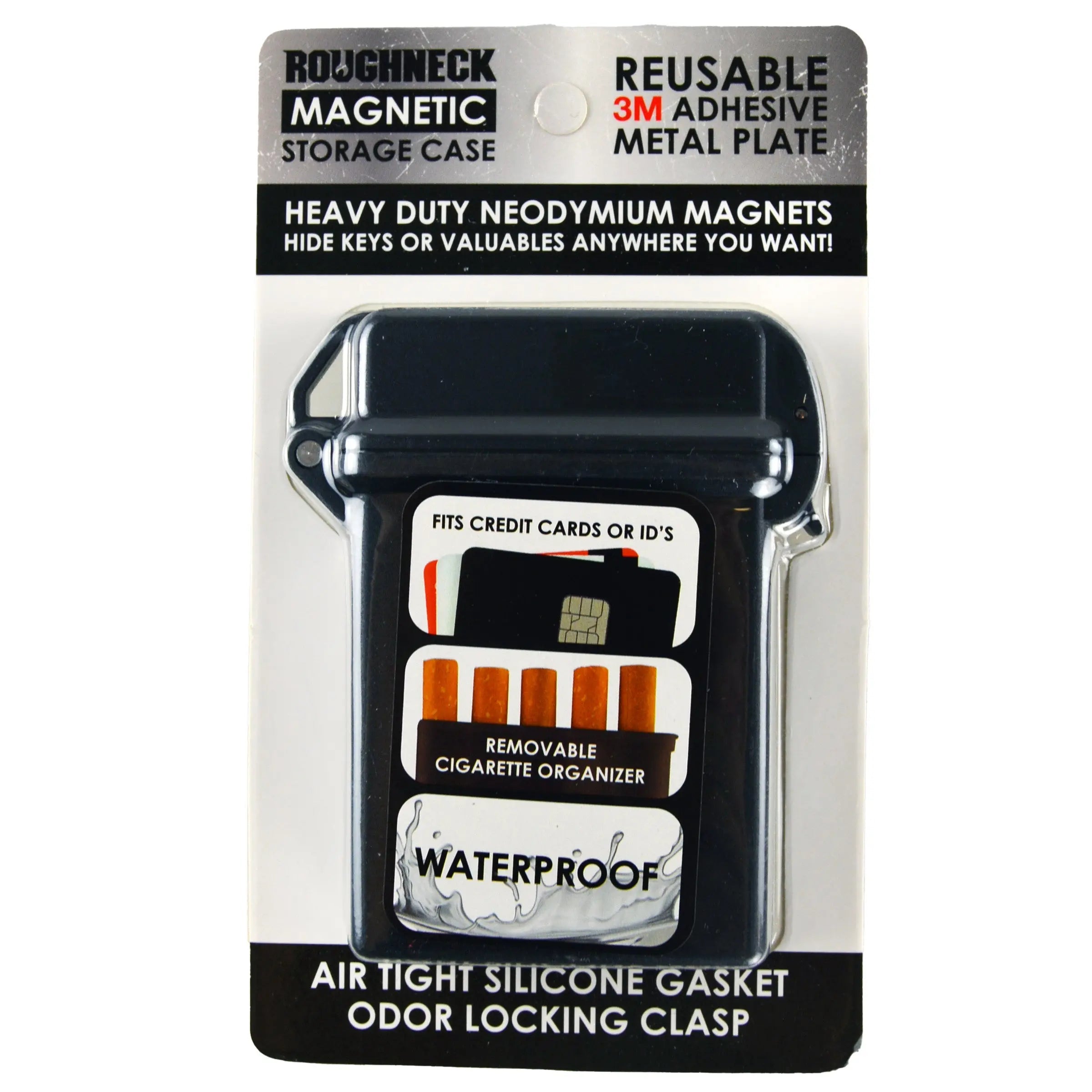 Magnetic Card Hide-A-Key Storage Case - 8 Pieces Per Retail Ready Display 22533 ROUGHNECK