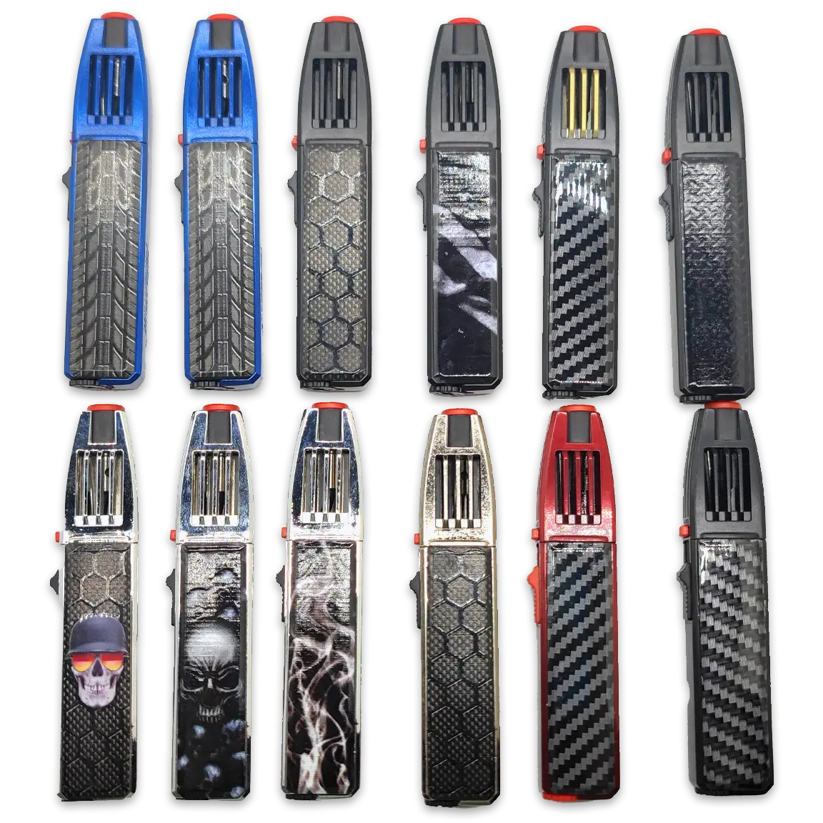 Magnum Zinc Torch Stick Lighter - 12 Pieces Per Retail Ready Display 23755 TORCH BLUE