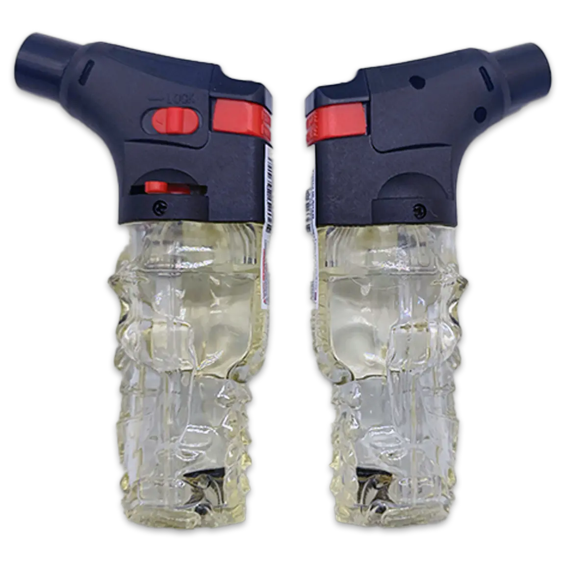 Skull Torch Lighter With LED Lightshow - 12 Pieces Per Retail Ready Display 24341 SMOKEZILLA